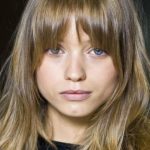 Elegant Arched Bangs looks for any length