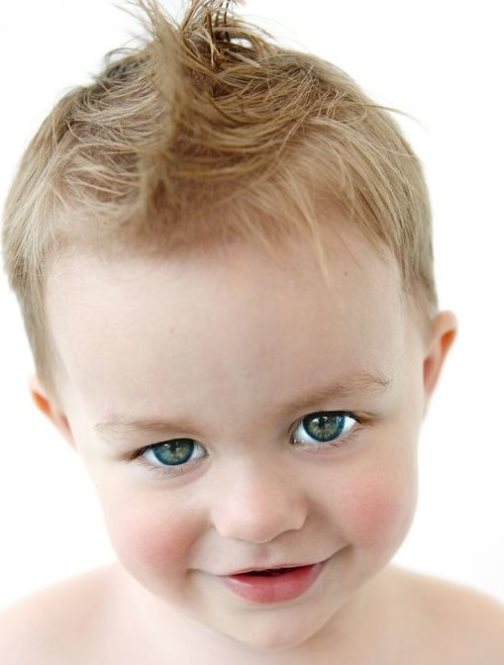 Faux-Hawk Hairstyle Baby Boy Haircuts