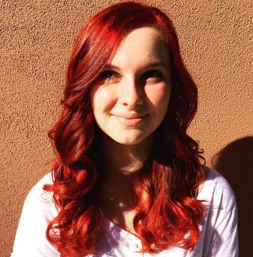 Pomegranate Shade of Red Hair Ideas for Red Hair