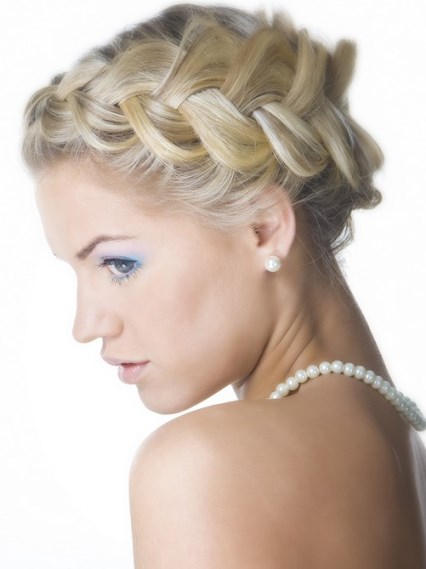 Fishtail Crown- Greek Goddess Braids