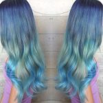 Flowing Blue Waves- Pastel blue hairstyles