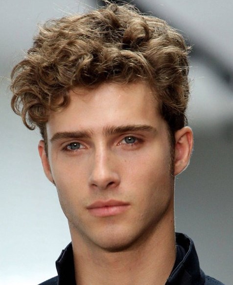 Fluffy Curls- Curly hairstyles for men