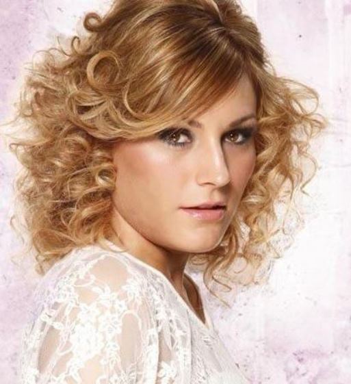 Give them a Flowery Curls Short Layered Hairstyles