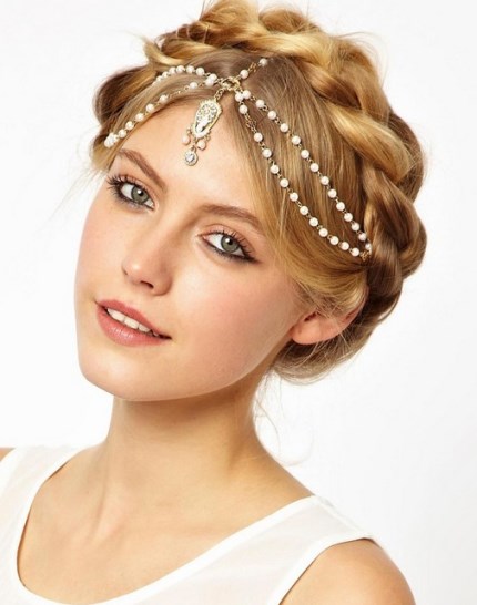 Grecian Hairstyle- Greek Goddess braids