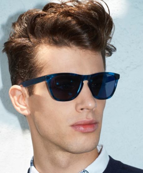 Hairstyle with Quiff- Curly hairstyles for men