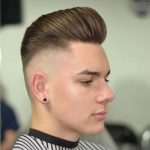High Fade Pompadour Hairstyles for Men