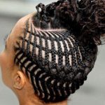 Intricate Pattern- Black braid hairstyles