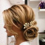Low Loose Swirl Updo Christmas and New Year Eve Hairstyles