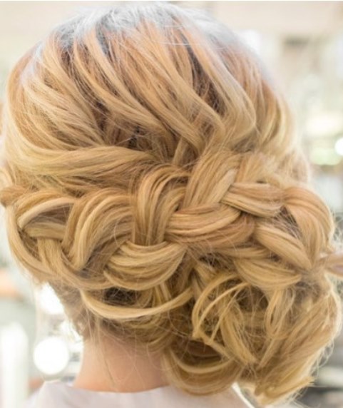 Low Side Bun with Braids- Classy updos