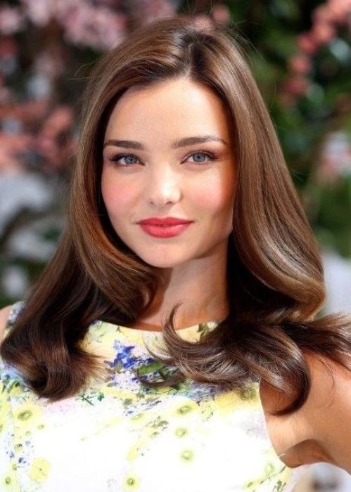 Luscious Heavy Waves Celebrity Hairstyles