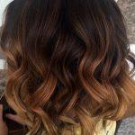 Medium Beach Waves- brown Balayage short hair looks