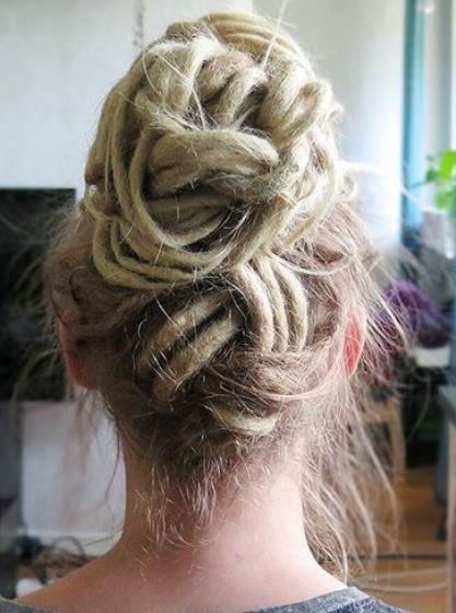 Messy Lattice Crown- Dreadlocks for women