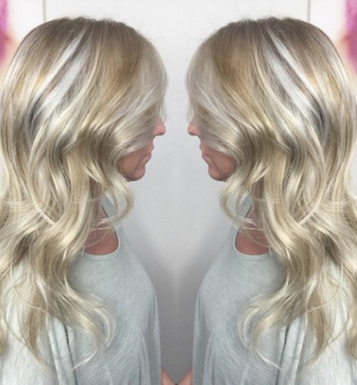 Messy Waves- Blonde balayage looks