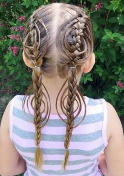 Braid and Twist Combo- Braided Pigtail hairstyles jpg