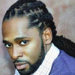 Multiple French Zig Zag Braids for Men with a pony