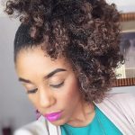 Naturally Curly Ponytail- Side ponytail hairstyles