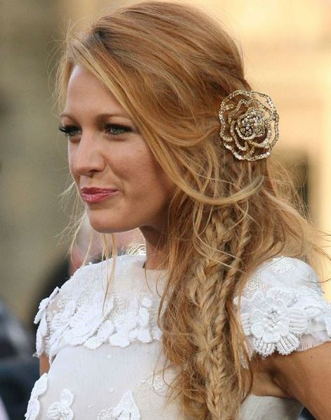 Sensuous Curls in a Romantic Updo- St. Valentine's day hairstyles
