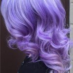 Pastel Curls Pastel Purple Hair
