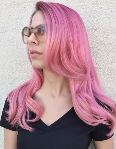 Perfect Pastel pink hairstyles