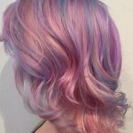 Pink Locks with Pastel Lavender- Pastel pink hairstyles