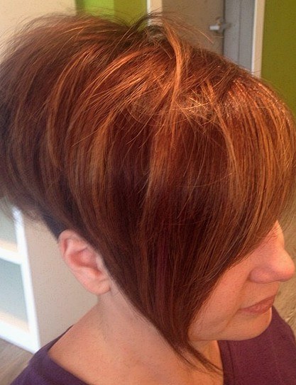 Pixie Bob with Babylights and Volume - brown Balayage short hair looks