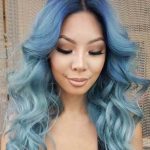 Pretty Pastel- Blue ombre hairstyles