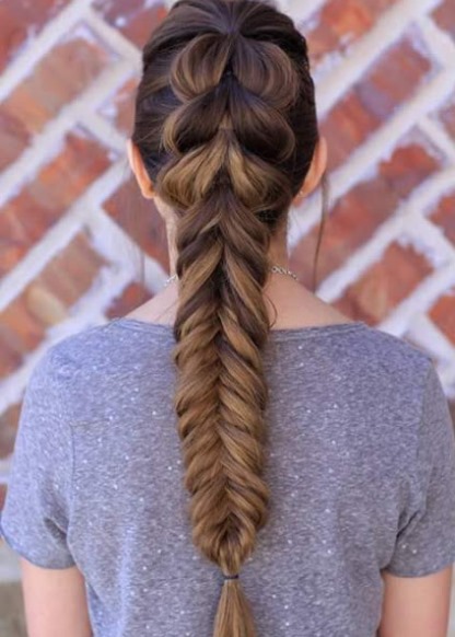 Pull through cute Braids for kids