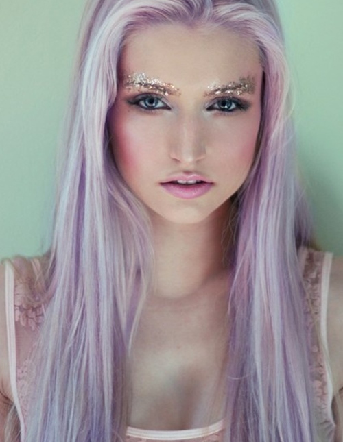 Purple Platinum Hairstyles Pastel Purple Hair