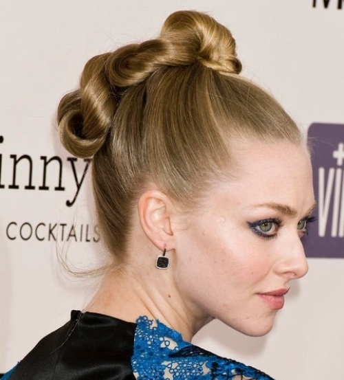 Quirky Twisted Updo Casual Updos for Long Hair