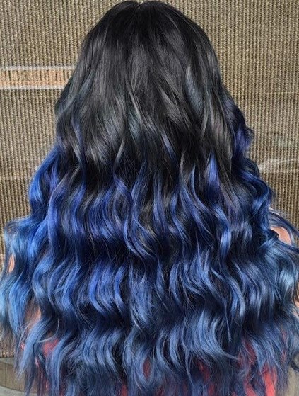 15 Blue Ombre Hairstyles for Women