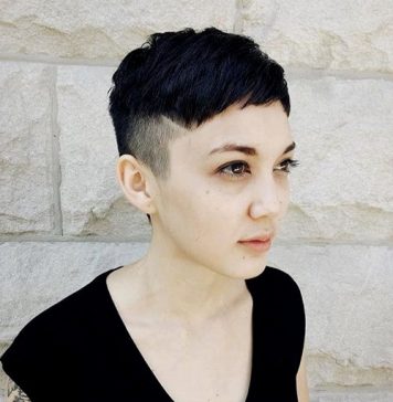 20 Simple Short Hair with Bangs