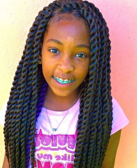 Senegalese Twists- Cute Braids for Kids