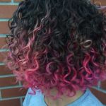 Sharp Contrast Pastel Pink Hairstyles