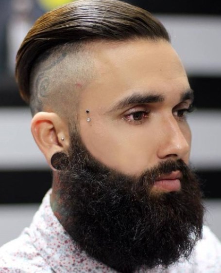 Shaved Hipster Undercut- Shaved sides hairstyles and haircuts