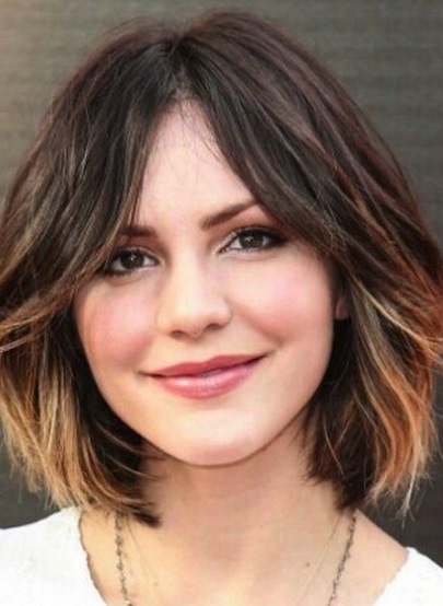 Short Bob with a Subtle Ombre- Short layered hairstyles