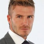 Short Edgy Haircut with Temple Shaves- David Beckham Haircuts