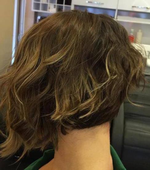 Short Graduated Bob- Assymetrical bobs