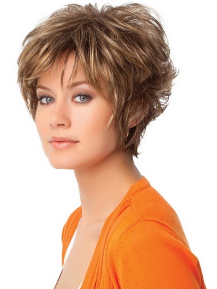 Short Layers for Thick Hair- Short layered hairstyles