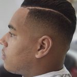 Side Part with Fade for African American Men- Side parted men’s hairstyles
