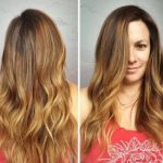 Side-Parted Hair with Subtle Ombre- Soft ombre hairstyles