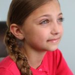 Simple Braid with Micro Braids Accents- Braids for kids
