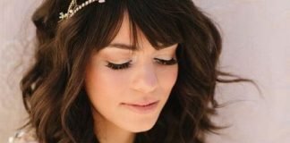 15 Sweet Wedding Hairstyles for Medium Hair Simple Wavy Wedding Hairstyle- Wedding hairstyles for medium hair