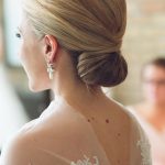 Sleek Updo- Wedding hairstyles for medium hair