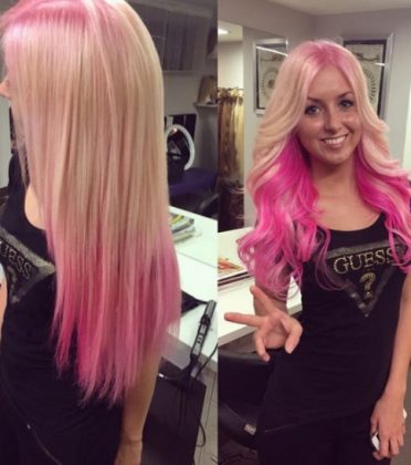 15 Luscious Pink Ombre Hairstyles