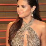 Smooth and Silky Side Parted Hair- Best Selena Gomez Hairstyles