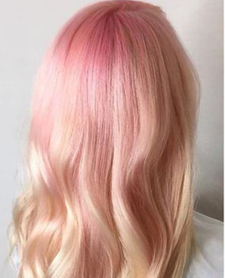 Strawberry Dream- Pastel pink hairstyles