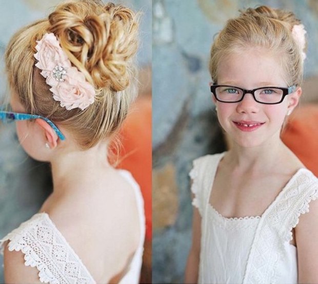 Sweet and Chic- Flower girl hairstyles