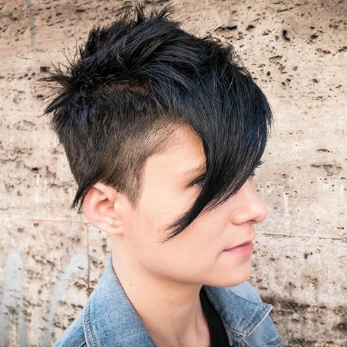 Sweet and Spicy Spikes Undercut Hairstyles