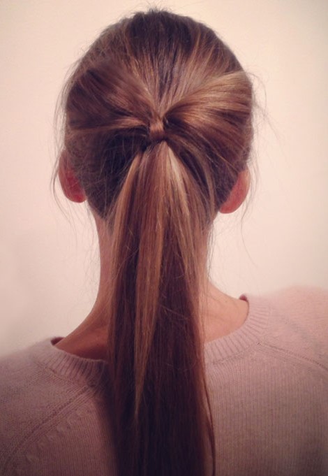 The Ponytail Bow- Ponytail hairstyles