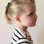 Top Braid with a Ponytail- Baby girl hairstyles